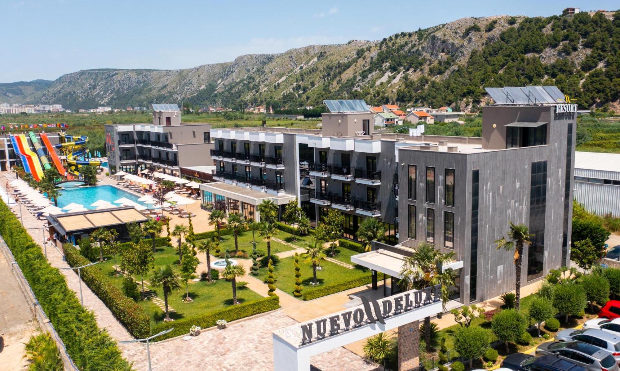 Nuevo Deluxe Hotel Shëngjin Buitenkant foto